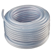 HYDROMAXX 5/8" IDx3/4" ODx50Ft Reinforced Non-Toxic Braided Vinyl Tubing BRVT058050